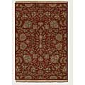 Couristan Couristan Jangali 8 X 11 All Over Tabriz Rust Area Rugs