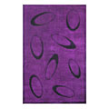 Nejad Rugs Nejad Rugs Le Cirque 8 X 11 Purple / black Area Rugs
