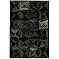 Couristan Couristan Everest 10 X 13 Labyrinth Black Area Rugs