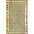 KAS Oriental Rugs. Inc. Kas Oriental Rugs. Inc. Ruby 8 X 10 Ruby Sage / ivory Trellis Area