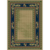 Carpet Art Deco Carpet Art Deco Life 2 X 6 Andromede / blue Area Rugs