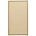 Capel Rugs Capel Rugs Pinstripe 3x3 Square Linen Area Rugs