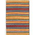 Couristan Couristan Oasis 3 X 9 Runner Caribbean Vista Red Area Rugs