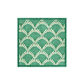 Nejad Rugs Nejad Rugs Shells Nouveau 8 Square Teal Area Rugs