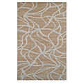 Nejad Rugs Nejad Rugs Kinetic 5 X 8 Beige / ivory Area Rugs