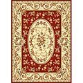 KAS Oriental Rugs. Inc. Kas Oriental Rugs. Inc. Alexandria Round 5 Ft Alexandria Red / ivo