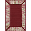 AMS Imports Ams Imports Bahama Palm 2 X 4 Bahama Sangria Area Rugs