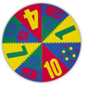 Alessco, Inc. Alessco, Inc. Hop-a-round Hop A Round Tile Set Rubber