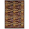Couristan Couristan Silken Treasures 4 X 6 Gabbeh Aubergine Area Rugs
