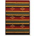 Couristan Couristan Taos Lodge 3 X 5 Elk Horn Red Area Rugs