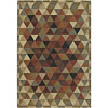 Central Oriental Central Oriental Triangle 2 X 7 Triangle Multi Area Rugs