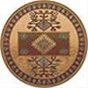 Milliken Milliken Ahvas 8 Round Latte Area Rugs