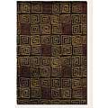 Couristan Couristan Pokhara 10 X 13 Serpentine Chocolate Area Rugs