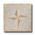 Original Style Original Style Medallion Mosaics Rose Beige Tile  &  Stone