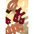 Momeni, Inc. Momeni, Inc. New Wave 8 X 10 New Wave Ivory Area Rugs