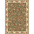 KAS Oriental Rugs. Inc. Kas Oriental Rugs. Inc. Cambridge 2 X 7 Cambridge Sage / ivory Flo