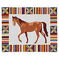American Cottage Rugs American Cottage Rugs Horse 3 X 2 Horse Blue Area Rugs