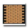 Tilecrest Tilecrest Sabrina Brick Mosaic Rosso Tile  &  Stone