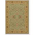 Couristan Couristan Izmir 5 X 8 Floral Bijar Sage Area Rugs