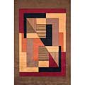 Momeni, Inc. Momeni, Inc. New Wave 8 X 10 New Wave Pomegranat Area Rugs