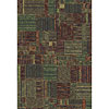Central Oriental Central Oriental Quilted Squares 2 X 6 Quilted Squares Multi Are