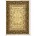 Couristan Couristan Taj Mahal 10 X 14 Antique Ardebil Golden Mocha Area Ru