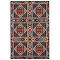 American Cottage Rugs American Cottage Rugs Tunnel 3 X 6 Tunnel Black Area Rugs