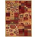 Capel Rugs Capel Rugs Festivale - Kaleidescope 8x11 Mangoslate Area Rugs