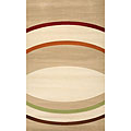 Foreign Accents Foreign Accents Bistro Loft 5 X 8 Bistro Tan Area Rugs