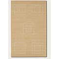 Couristan Couristan Nouveau 2 X 3 Thatched Beige Area Rugs
