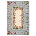 American Cottage Rugs American Cottage Rugs Floral Garden Khaki 2 X 3 Floral Garden Pa