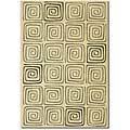 Couristan Couristan Everest 2 X 4 Labyrinth Creme Area Rugs