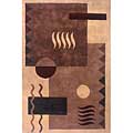 Momeni, Inc. Momeni, Inc. Lama 4 X 6 Brown Area Rugs