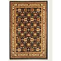 Couristan Couristan Lahore 4 X 6 Antique Kazak Black Ivory Area Rugs