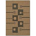 Couristan Couristan Recife 9 X 13 Pathway Natural Black Area Rugs