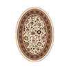 Milliken Milliken Aydin 8 X 11 Oval Sand Area Rugs