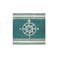 Nejad Rugs Nejad Rugs Classic Compass 6 Square Teal Area Rugs