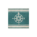 Nejad Rugs Nejad Rugs Classic Compass 8 Square Teal Area Rugs