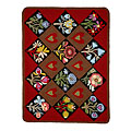 American Cottage Rugs American Cottage Rugs Hearts  &  Flowers 5 X 8 Hearts And Flowers