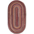 Capel Rugs Capel Rugs Autumn Valley 4x6 Oval Red Berry Area Rugs