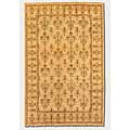 Couristan Couristan Chobi 4 X 5 Kerman Creme Area Rugs