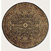 Couristan Couristan Shiraz 6 Round Perepedil Kuba Deep Olive Area Rugs
