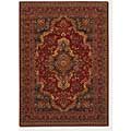 Couristan Couristan Old World Classics 10 X 14 Kerman Medallion Burgundy A