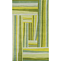 Foreign Accents Foreign Accents Festival Blocks 4 X 6 Green Area Rugs