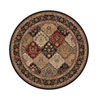 Radici USA Radici Usa Biltmore V 8 Round Black Area Rugs