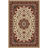 Radici USA Radici Usa Biltmore Iii 8 X 12 Ivory Red Area Rugs