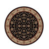 Radici USA Radici Usa Biltmore Iv 8 Round Black Area Rugs