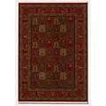 Couristan Couristan Taj Mahal 5 X 7 Baktiari Rose Scarlet Area Rugs