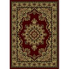 Radici USA Radici Usa Castello X 5 X 8 Burgundy Area Rugs