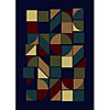 Radici USA Radici Usa Castello X 10 X 13 Navy Area Rugs